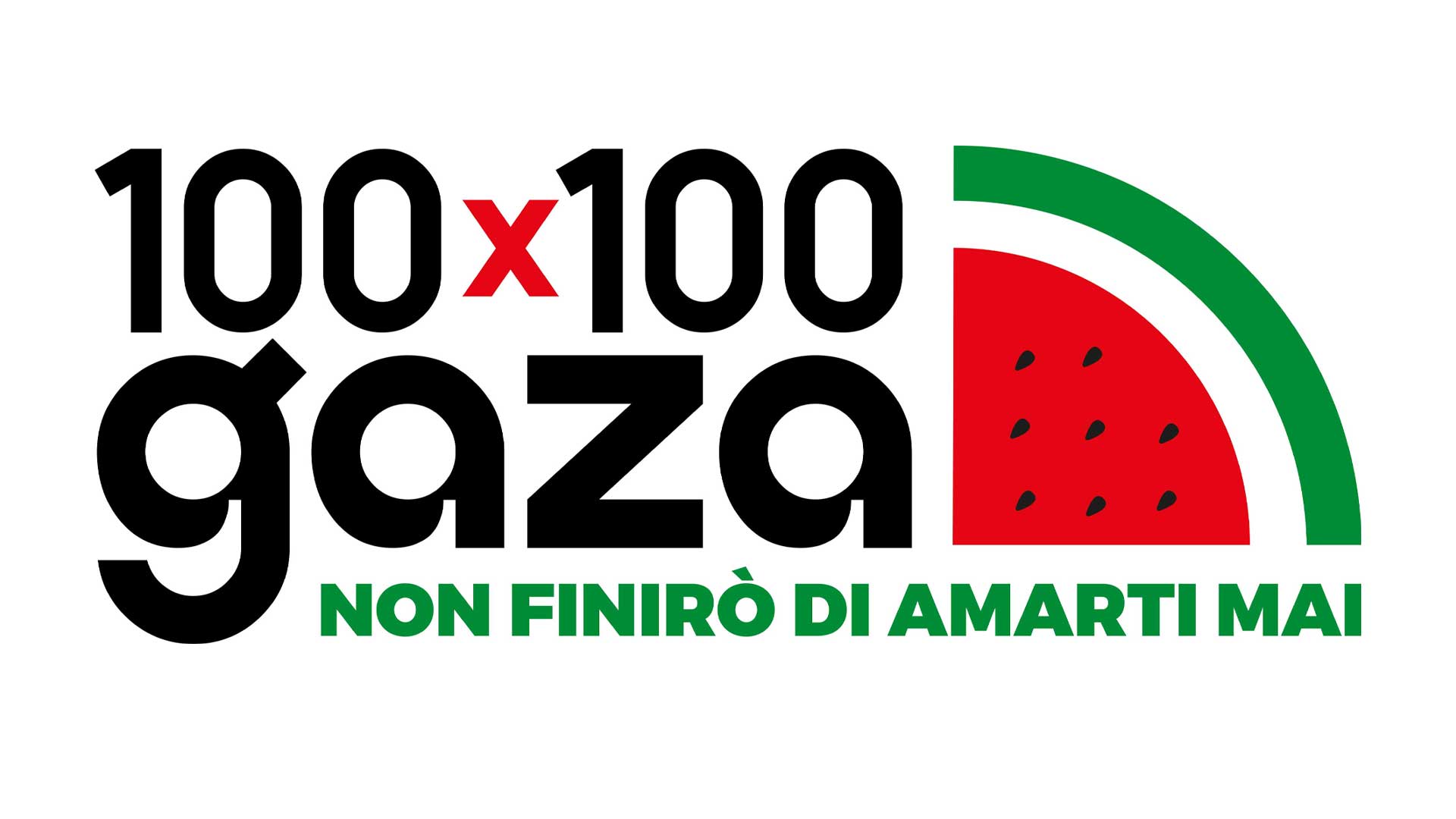 immagine per 100X100 Gaza non finirò di amarti mai