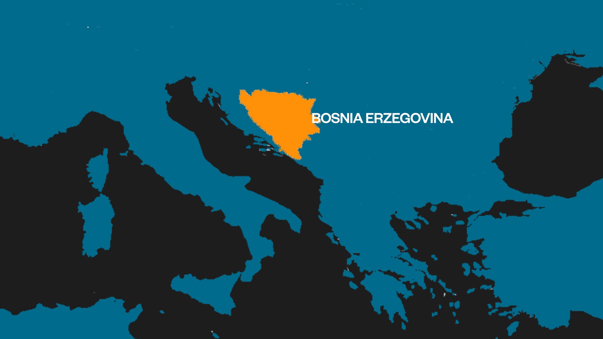 MAPPA-BOSNIA immagine per mappa bosnia